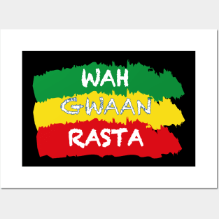 Jamaican Slogan, Wah Gwaan/Funny Slang, Jamaica Posters and Art